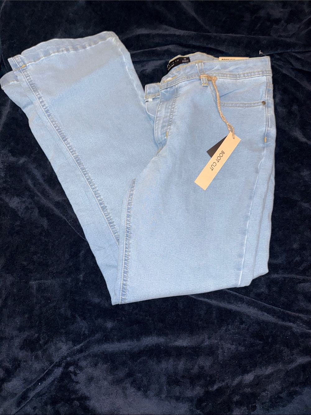 Light Wash Women's Bootcut Jeans - Unbranded